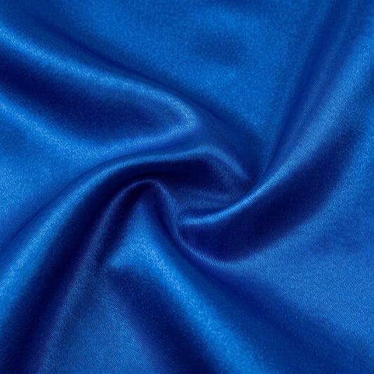 Detalle del tejido del pañuelo azul Donosti