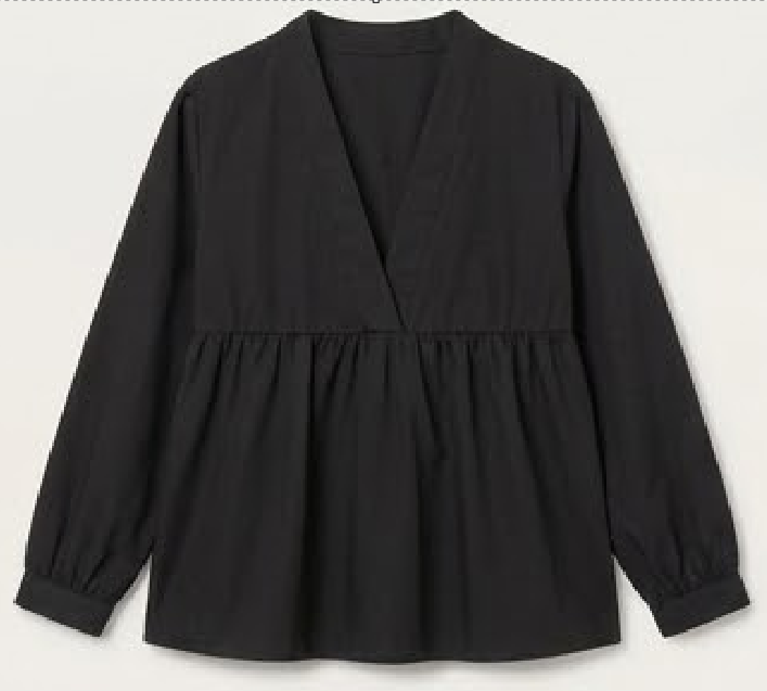 Detalle de blusa casero del conjunto de casero infantil (3)