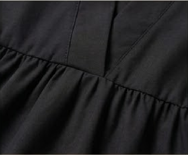 Detalle del tejido de la blusa de casero infantil (3)